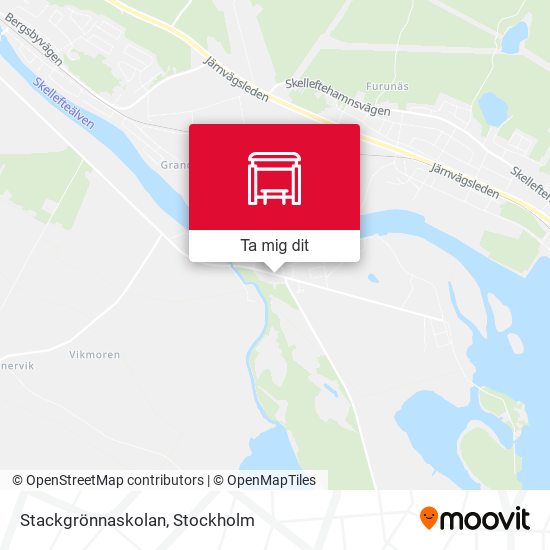 Stackgrönnaskolan karta