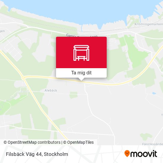 Filsbäck Väg 44 karta
