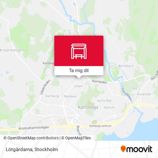 Lötgårdarna karta