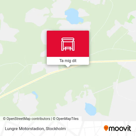 Lungre Motorstadion karta