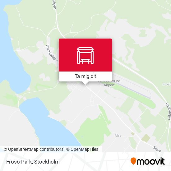 Frösö Park karta
