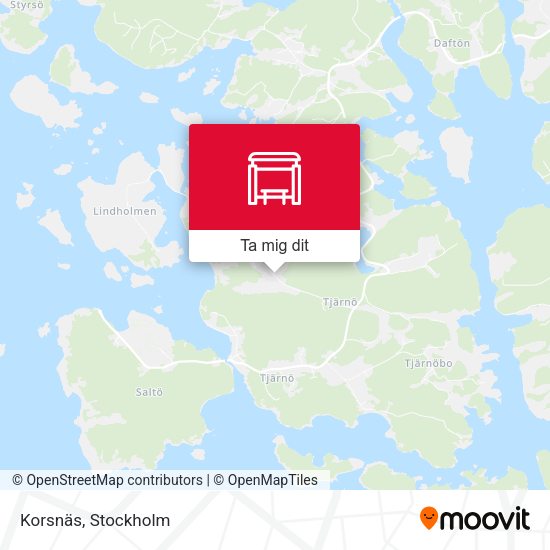 Korsnäs karta