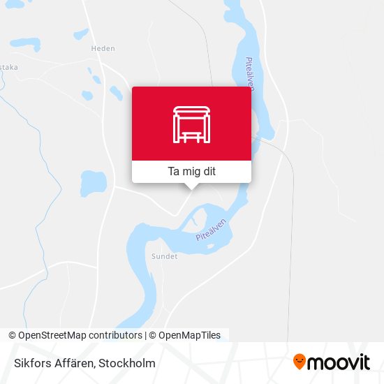 Sikfors Affären karta