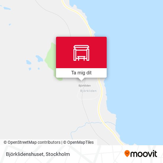 Björklidenshuset karta
