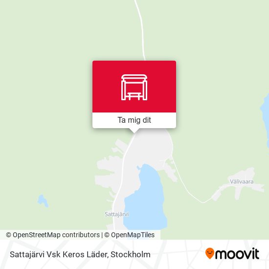 Sattajärvi Vsk Keros Läder karta