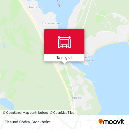 Pitsund Södra karta