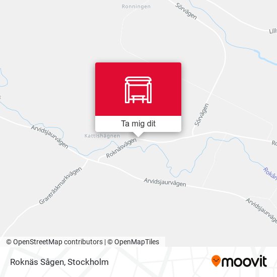 Roknäs Sågen karta