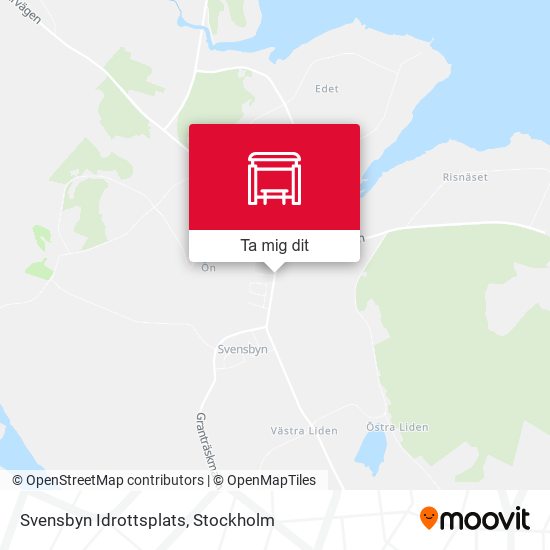 Svensbyn Idrottsplats karta