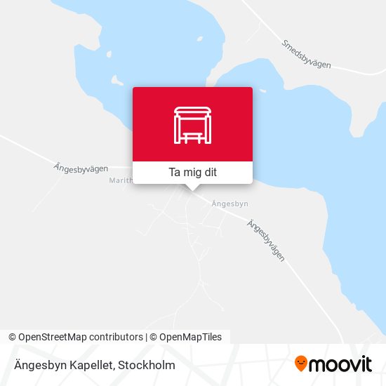 Ängesbyn Kapellet karta