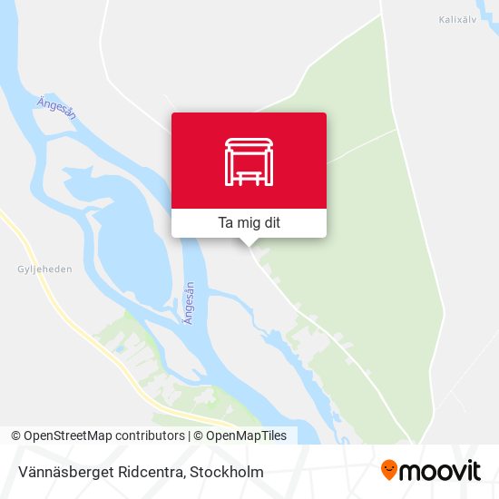 Vännäsberget Ridcentra karta
