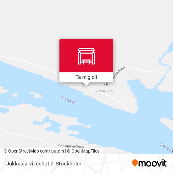 Jukkasjärvi Icehotel karta
