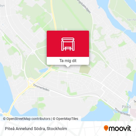 Piteå Annelund Södra karta