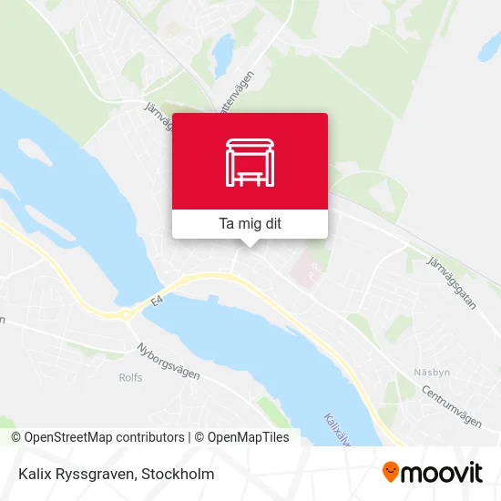 Kalix Ryssgraven karta