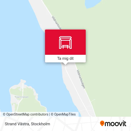 Strand Västra karta