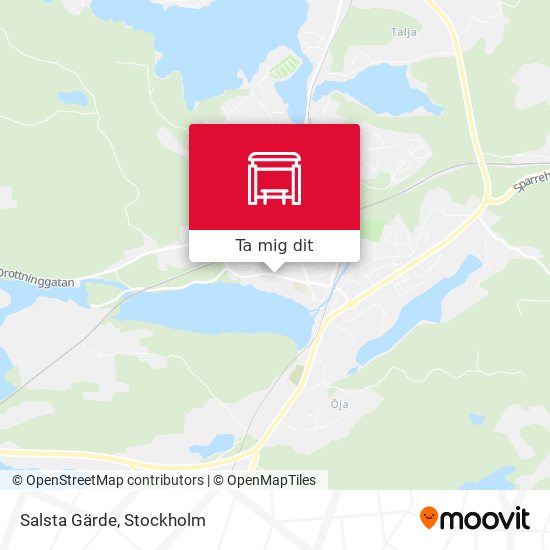 Salsta Gärde karta