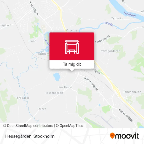 Hessegården karta