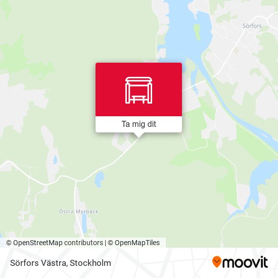 Sörfors Västra karta