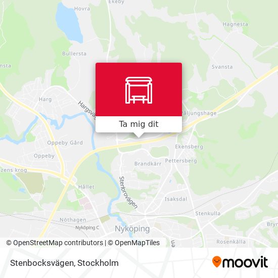 Stenbocksvägen karta