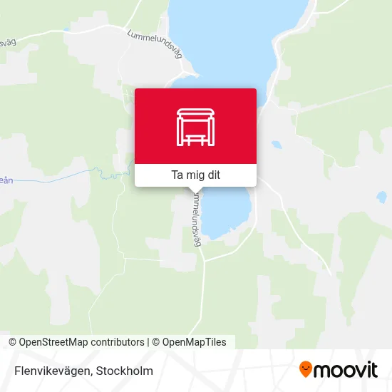 Flenvikevägen karta