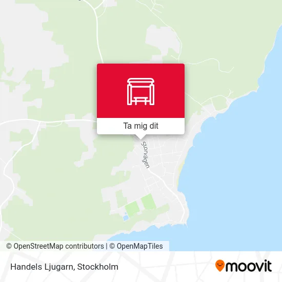 Handels Ljugarn karta