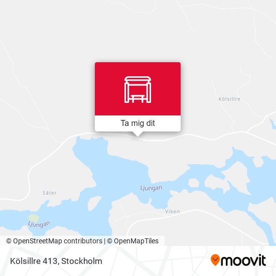 Kölsillre 413 karta