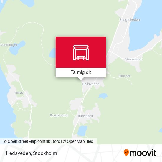 Hedsveden karta