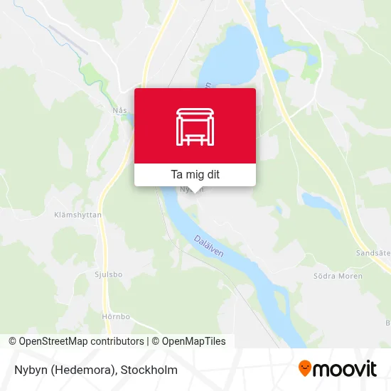 Nybyn (Hedemora) karta