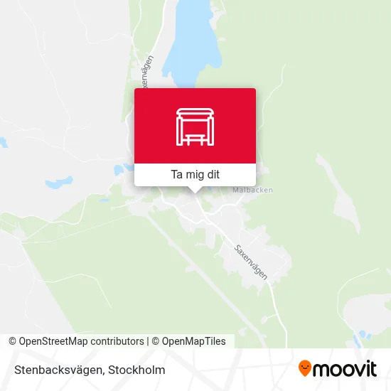 Stenbacksvägen karta