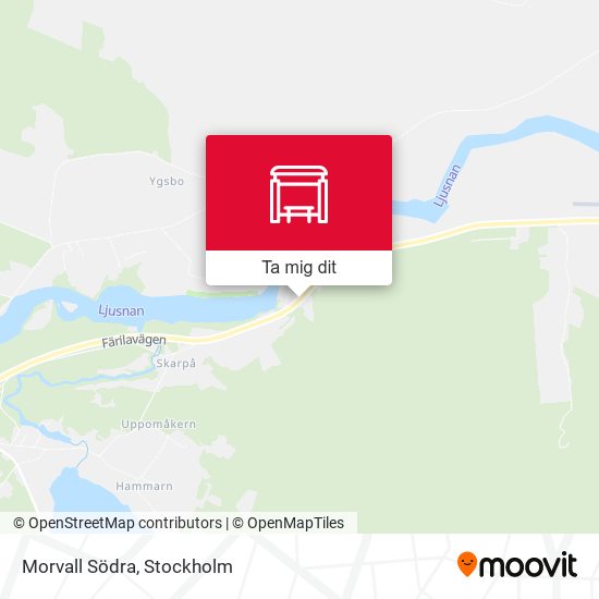 Morvall Södra karta