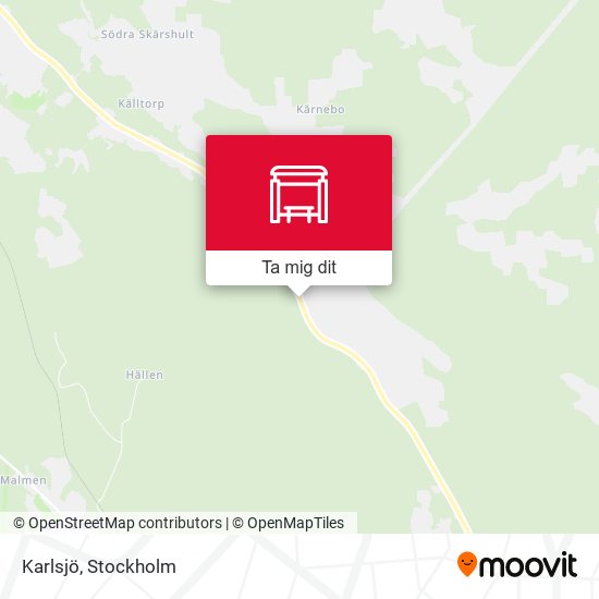 Karlsjö karta