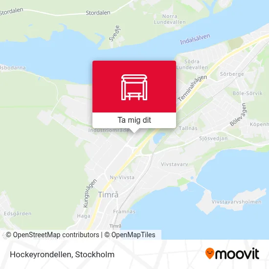 Hockeyrondellen karta