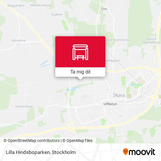 Lilla Hindsboparken karta