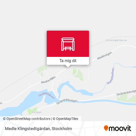 Medle Klingstedtgärdan karta