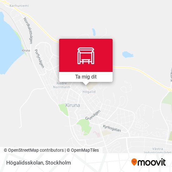 Högalidsskolan karta