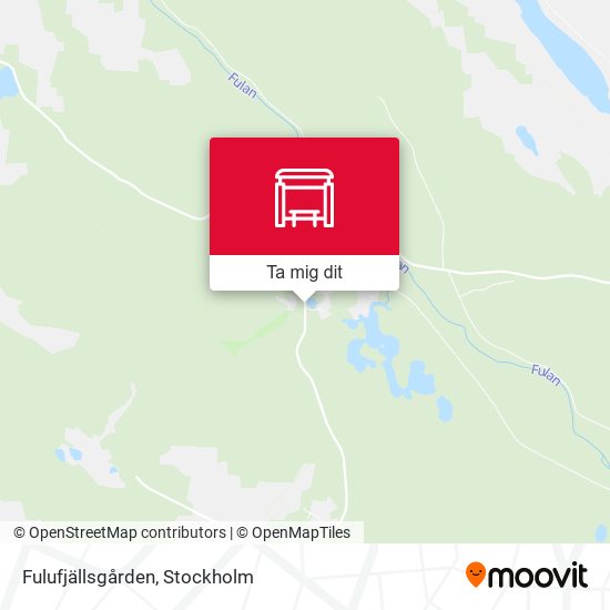 Fulufjällsgården karta
