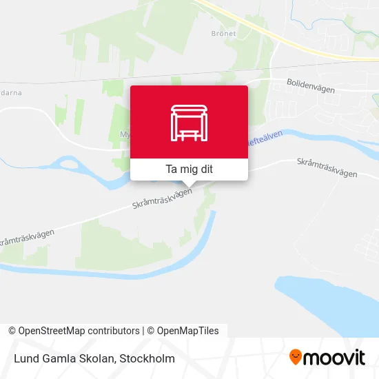 Lund Gamla Skolan karta