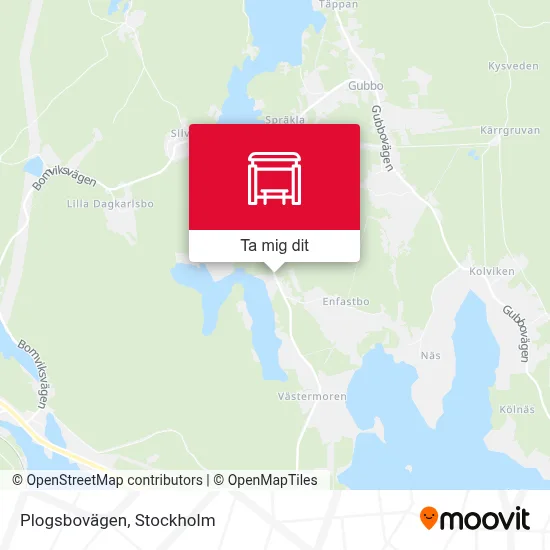 Plogsbovägen karta