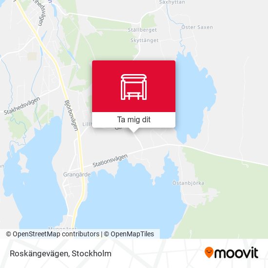 Roskängevägen karta