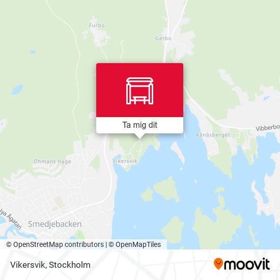 Vikersvik karta