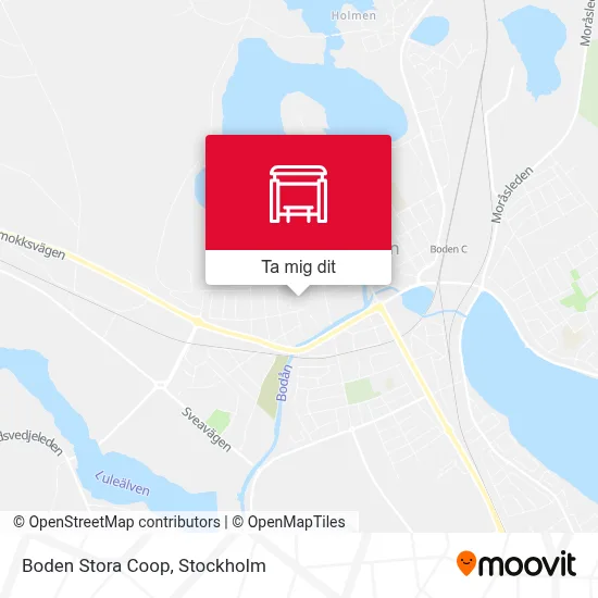 Boden Stora Coop karta