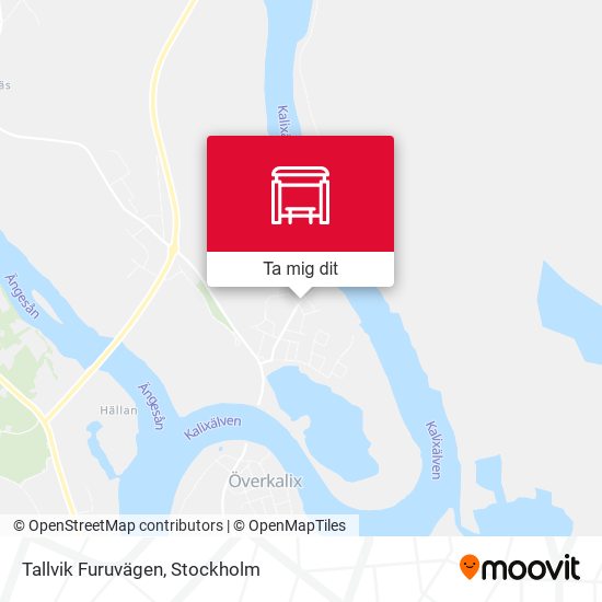 Tallvik Furuvägen karta