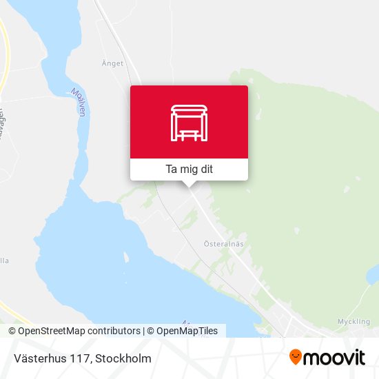 Västerhus 117 karta