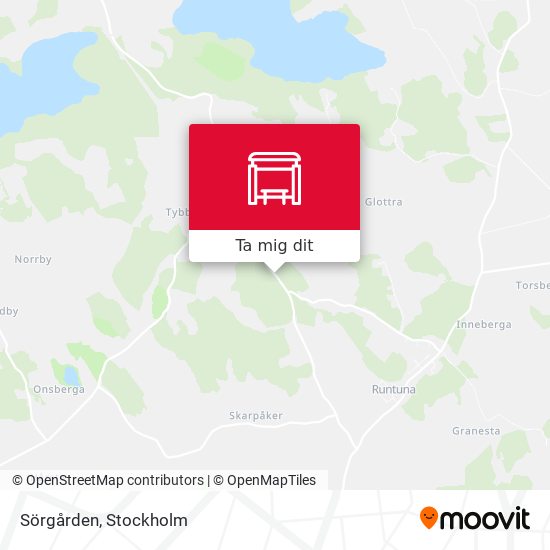 Sörgården karta