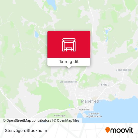 Stenvägen karta