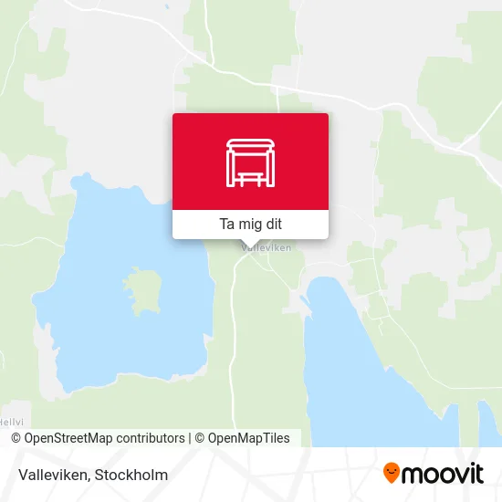Valleviken karta