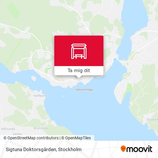 Sigtuna Doktorsgården karta
