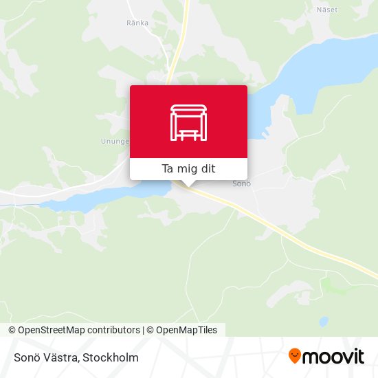 Sonö Västra karta