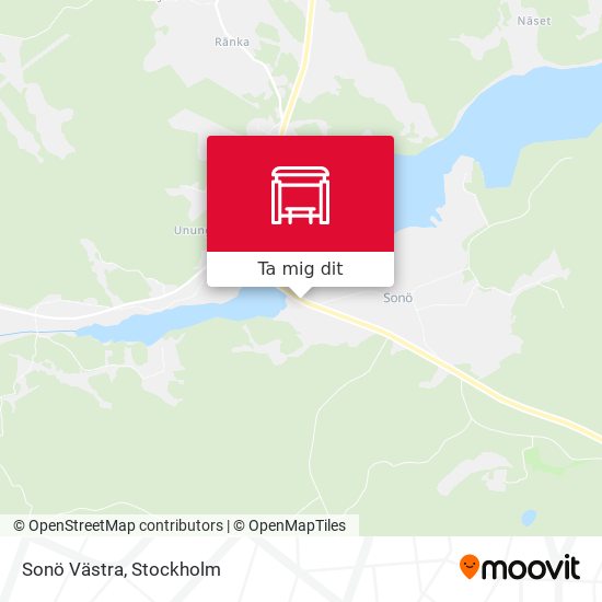 Sonö Västra karta