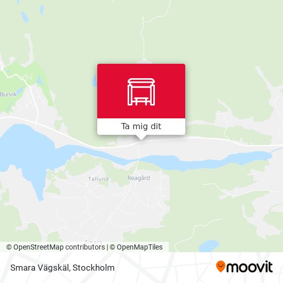Smara Vägskäl karta