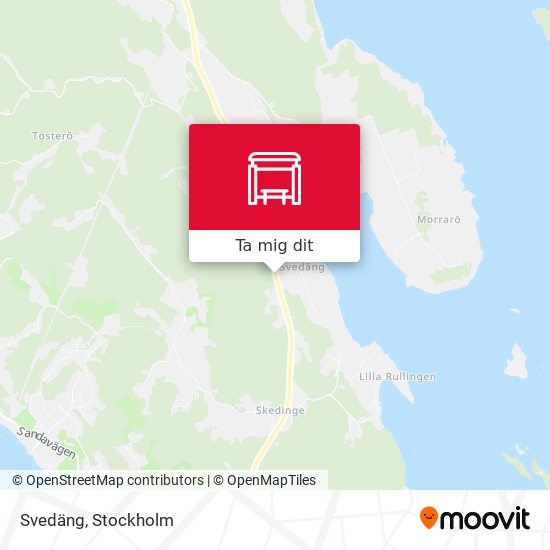 Svedäng karta